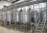 ligne pasteurisée 500 - 1000 par l/h de production laitière pour la bouteille en plastique