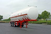 Acier inoxydable 38CBM 3axles de semi-remorque de camion de réservoir liquide/gaz liquide