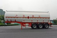Acier inoxydable 38CBM 3axles de semi-remorque de camion de réservoir liquide/gaz liquide