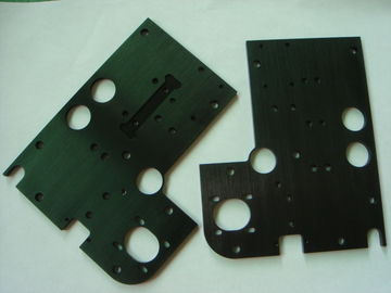 L'aluminium avec le noir anodisent le recourbement de usinage de tôle de précision de commande numérique par ordinateur