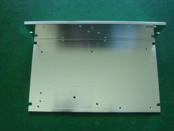 Précision de commande numérique par ordinateur de L-Forme usinant l'angle en aluminium de prototype rapide avec la passivation