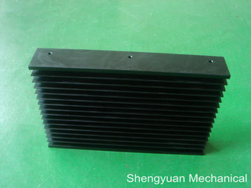Le noir anodisent le radiateur en aluminium de usinage PS-60/160H d'extrusion de précision de commande numérique par ordinateur