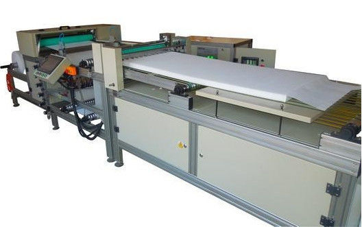 Largeur de plissage rotatoire adaptée aux besoins du client de la machine 350mm de filtre à air de panneau d'unité centrale