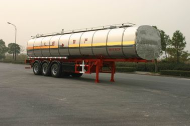 Aluminium chimique d'acier de semi-remorque de 42000 de litre de réservoir axes liquides du camion 3