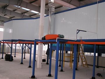 Chaîne de production en aluminium de revêtement de poudre avec le système de traitement préparatoire de réservoir d'immersion