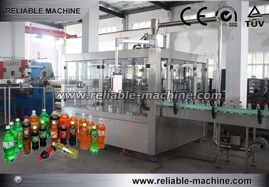 Chaîne de production carbonatée de boissons opération facile SS304 de remplissage de bouteilles d'ANIMAL FAMILIER