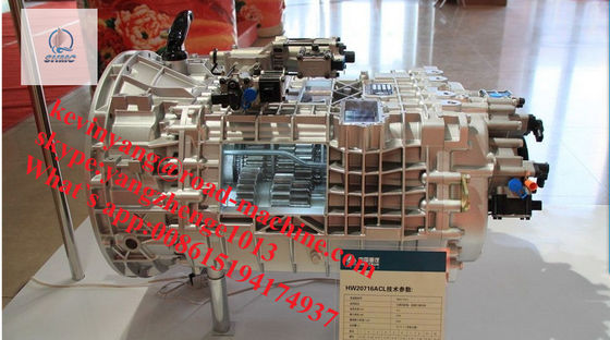 les pièces de rechange 10Forward de 2600RPM Sinotruk expédie la transmission inverse/boîte de vitesse de 2 vitesses